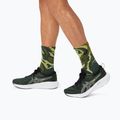 ASICS Color Camo Run Crew дъждовна гора/кактус/жълти чорапи за бягане 3