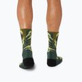 ASICS Color Camo Run Crew дъждовна гора/кактус/жълти чорапи за бягане 6