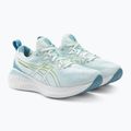 ASICS Gel-Cumulus 25 дамски обувки за бягане успокояващо морско/жълто 4