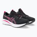 ASICS Gel-Excite 10 дамски обувки за бягане черно/горещо розово 4