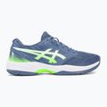 Мъжки обувки за скуош на ASICS Gel-Court Hunter 3 denim blue/lime burst 2