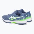 Мъжки обувки за скуош на ASICS Gel-Court Hunter 3 denim blue/lime burst 3