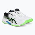 Мъжки волейболни обувки ASICS Beyond F white/lime burst 4