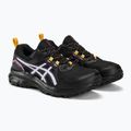 ASICS Trail Scout 3 дамски обувки за бягане черно/светло синьо 5