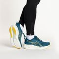 ASICS Gel-Nimbus 26 evening teal/light mustard мъжки обувки за бягане 2