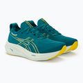 ASICS Gel-Nimbus 26 evening teal/light mustard мъжки обувки за бягане 5