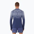 Мъжки ASICS Seamless thunder blue/denim blue анцуг за бягане с дълъг ръкав 2