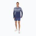 Мъжки ASICS Seamless thunder blue/denim blue анцуг за бягане с дълъг ръкав 3