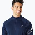 Мъжка блуза с дълъг ръкав за бягане ASICS Icon 1/2 Zip performance blue expanse 4