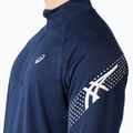 Мъжка блуза с дълъг ръкав за бягане ASICS Icon 1/2 Zip performance blue expanse 6