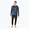 Мъжка блуза с дълъг ръкав ASICS Road All Over Print blue expanse/midnight 2