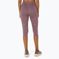 Дамски клин за бягане ASICS High Waist Capri dusty mauve 3