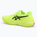 Дамски обувки за тенис ASICS Gel-Resolution 9 Clay Paris safety yellow/black 3