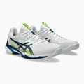 Мъжки обувки за тенис ASICS Solution Speed FF 3 Clay white/maco blue 10