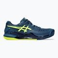 Мъжки обувки за тенис ASICS Gel-Resolution 9 Clay mako blue/safety yellow 8