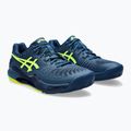 Мъжки обувки за тенис ASICS Gel-Resolution 9 Clay mako blue/safety yellow 10