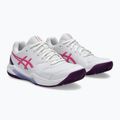 Дамски обувки за гребане ASICS Gel-Dedicate 8 white/dragon fruit 8