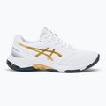 Мъжки обувки ASICS Netburner Ballistic FF 3 white/pure gold 2