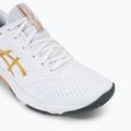 Мъжки обувки ASICS Netburner Ballistic FF 3 white/pure gold 7