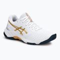 Дамски обувки ASICS Netburner Ballistic FF 3 white/pure gold