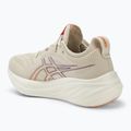 Дамски обувки за бягане ASICS Gel-Nimbus 26 oatmeal/faded orange 3