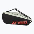 Чанта за ракети YONEX Team 6R черна/зелена 7