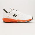 Дамски обувки за тенис YONEX Power Cushion Ad-Accel white/orange 2