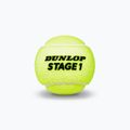 Детски топки за тенис Dunlop Stage 1 3 бр. зелени 601338 3