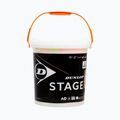 Детски топки за тенис Dunlop Stage 2 60 бр. оранжево/жълто 601343