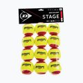 Детски топки за тенис Dunlop Stage 3 12 бр. червено/жълто 601344