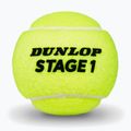 Тенис топки Dunlop Stage 1 3 pack green 3