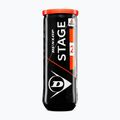 Тенис топки Dunlop Stage 2 3 pack orange 2