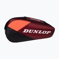 Чанта за тенис Dunlop CX-Club 3 RKT червена/черна/червена 2
