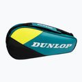 Чанта за тенис Dunlop SX-Club 3 RKT тил/черно/жълто
