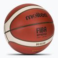 Баскетболна топка Molten basketball B7G4550 FIBA brown размер 7 2