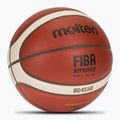 Баскетболна топка Molten B6G4550 FIBA brown размер 6 2