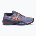 ASICS Gel-Resolution X Clay мъжки обувки за тенис сиволилаво/новооранжево 2