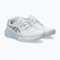 Дамски тенис обувки ASICS Gel-Resolution X Clay W white/pure silver 10