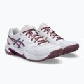Дамски обувки ASICS Gel-Dedicate 8 Padel W white/dark ube padel 10
