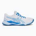 Дамски обувки ASICS Gel-Tactic 12 white/light blue 2