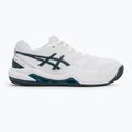 ASICS мъжки обувки за тенис Gel-Dedicate 8 Clay white/saxon green 2
