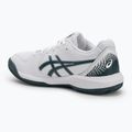 ASICS мъжки обувки за тенис Gel-Dedicate 8 Clay white/saxon green 3