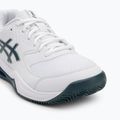 ASICS мъжки обувки за тенис Gel-Dedicate 8 Clay white/saxon green 7