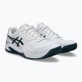 ASICS мъжки обувки за тенис Gel-Dedicate 8 Clay white/saxon green 3