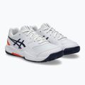 ASICS Gel-Dedicate 8 GS Jr детски обувки за тенис бяло/индигова мъгла 3