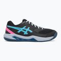 ASICS мъжки обувки за гребане Gel-Dedicate 8 black/energy aqua 2