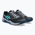ASICS мъжки обувки за гребане Gel-Dedicate 8 black/energy aqua 3