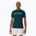 Мъжка фланелка за тенис ASICS Match Seasonal Graphic Tee saxon green