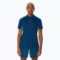 Мъжка фланелка за тенис ASICS Padel Court Top mako blue