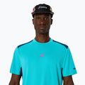 Мъжка фланелка за тенис ASICS Padel Court Top energy aqua 4